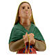 St. Bernadette hand painted plaster statue Arte Barsanti 40 cm s2