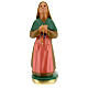 Estatua Santa Bernadette yeso 30 cm pintada a mano Arte Barsanti s1