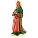 Estatua Santa Bernadette yeso 30 cm pintada a mano Arte Barsanti s3