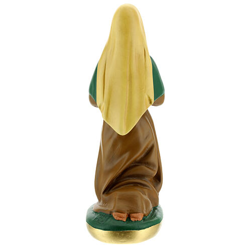 Statua Santa Bernadette gesso 40 cm dipinta a mano Arte Barsanti 5