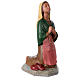 Heilige Bernadette, Statue aus Gips, 60 cm, handbemalt, Arte Barsanti s4