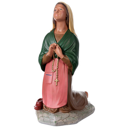 St. Bernadette hand painted plaster statue Arte Barsanti 60 cm 3