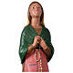 St. Bernadette hand painted plaster statue Arte Barsanti 60 cm s2