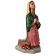 Santa Bernadette 60 cm estatua yeso pintada a mano Arte Barsanti s4