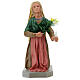 Heilige Bernadette, Statue aus Gips, 65 cm, handbemalt, Arte Barsanti s1