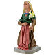 Heilige Bernadette, Statue aus Gips, 65 cm, handbemalt, Arte Barsanti s3