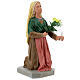 Heilige Bernadette, Statue aus Gips, 65 cm, handbemalt, Arte Barsanti s5