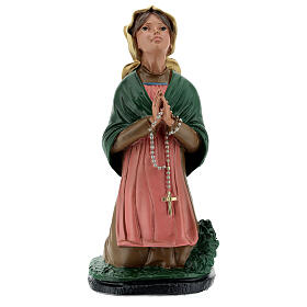 St. Bernadette resin statue 20 cm hand painted Arte Barsanti