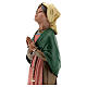 Santa Bernadette estatua resina 20 cm Arte Barsanti s2