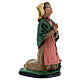 Santa Bernadette estatua resina 20 cm Arte Barsanti s4