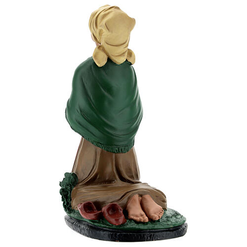 Sainte Bernadette statue résine 20 cm Arte Barsanti 5