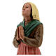 Estatua Santa Bernadette resina 30 cm pintada a mano Arte Barsanti s2