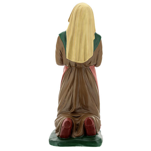 Figura Święta Bernadeta żywica 30 cm malowana ręcznie Arte Barsanti 5