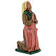 St Bernadette statue, 30 cm hand painted resin Arte Barsanti s4