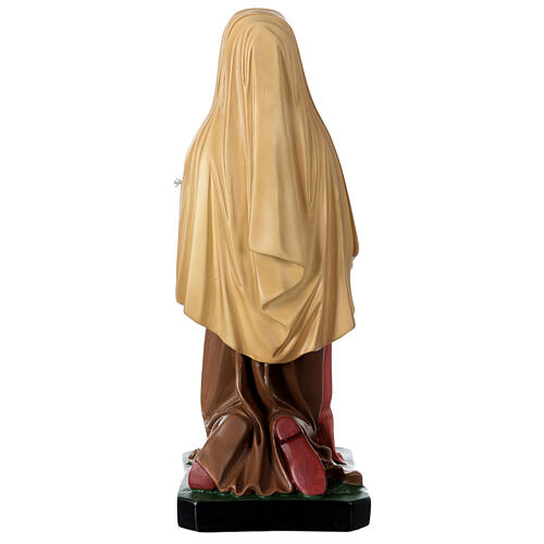 Santa Bernadette pintada a mano estatua resina 40 cm Arte Barsanti 5