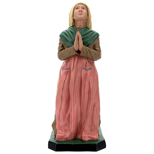 Statue aus Harz Heilige Bernadette handbemalt Arte Barsanti, 60 cm 1