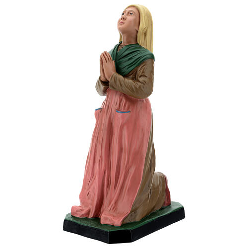 Statue aus Harz Heilige Bernadette handbemalt Arte Barsanti, 60 cm 3