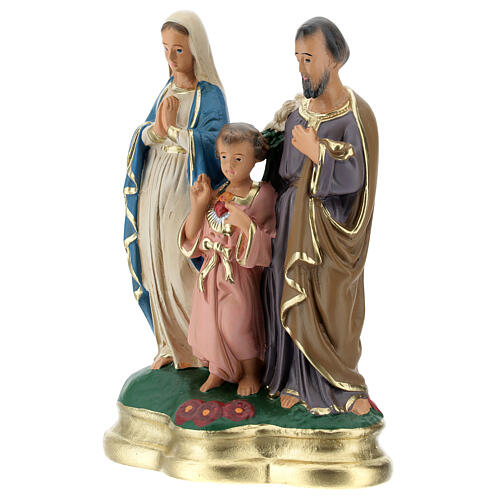 Heilige Familie, Statue aus Gips, 20 cm, Arte Barsanti 2