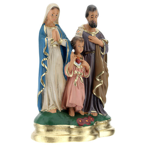 Heilige Familie, Statue aus Gips, 20 cm, Arte Barsanti 3