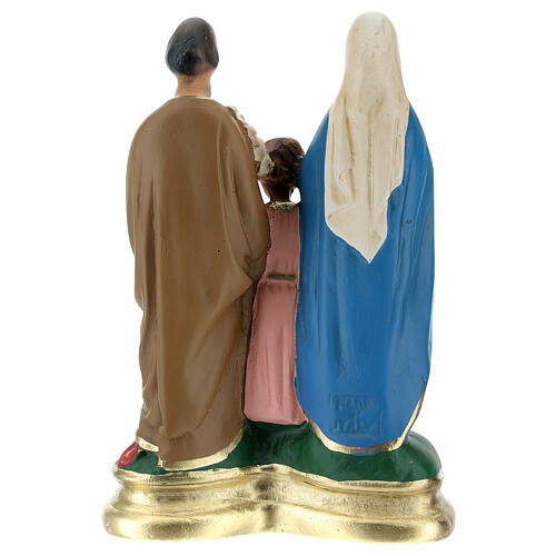 Heilige Familie, Statue aus Gips, 20 cm, Arte Barsanti 4