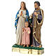 Sagrada Familia estatua yeso 25 cm pintada a mano Arte Barsanti s2