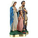 Heilige Familie, Statue aus Gips, 30 cm, Arte Barsanti s3