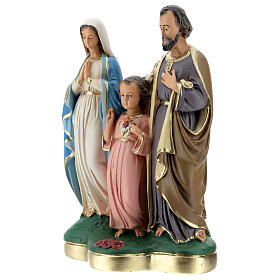 Holy Family Arte Barsanti plaster statue 30 cm