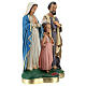 Holy Family Arte Barsanti plaster statue 30 cm s3