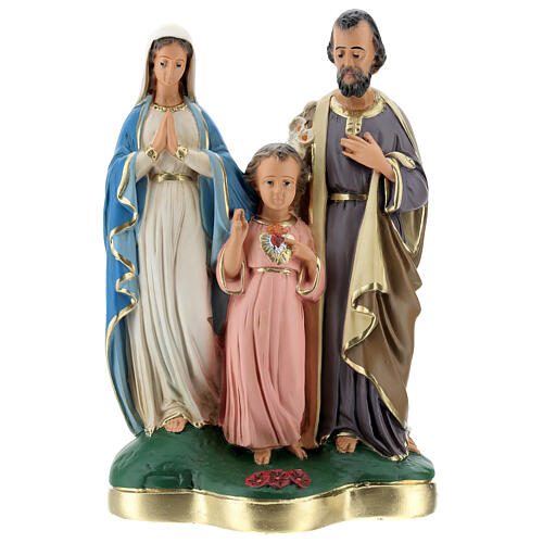 Holy Family figurine 30 cm plaster Arte Barsanti 1
