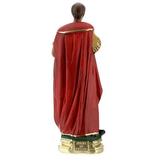 Święty Ekspedyt figurka gipsowa 20 cm malowana ręcznie Barsanti 5