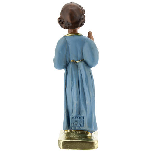 Statue aus Gips Jesuskind handbemalt Arte Barsanti, 20 cm 4