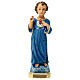 Blessing Baby Jesus statue plaster 20 cm hand painted Arte Barsanti s1
