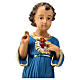 Dzieciątko Jezus błogosławiące figurka gipsowa 20 cm malowana Barsanti s2