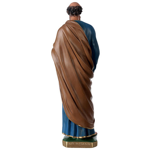 Heiliger Petrus, Statue aus Gips, 60 cm, handbemalt, Arte Barsanti 5