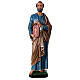 St. Peter hand painted resin statue Arte Barsanti 60 cm s1
