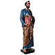 St. Peter hand painted resin statue Arte Barsanti 60 cm s4