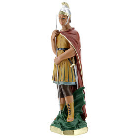 Statue aus Gips Heiliger Georg handbemalt Arte Barsanti, 30 cm s3