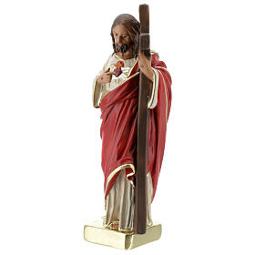 Statue aus Gips Heiliger Erlöser handbemalt Arte Barsanti, 20 cm s3