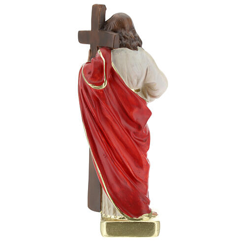 Jesus Christ Redeemer statue, 20 cm hand painted plaster Arte Barsanti 5