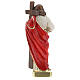 Jesus Christ Redeemer statue, 20 cm hand painted plaster Arte Barsanti s5