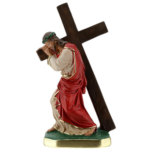 Redeemer plaster statue 30 cm hand painted Arte Barsanti 1