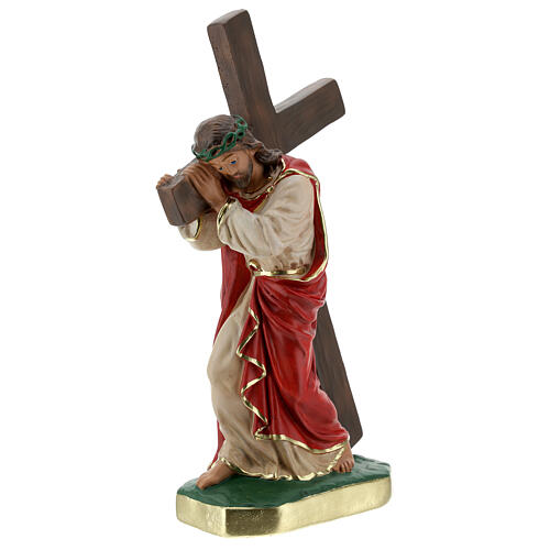 Redeemer plaster statue 30 cm hand painted Arte Barsanti 3