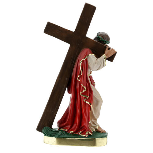 Redeemer plaster statue 30 cm hand painted Arte Barsanti 6