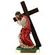 Christ the Redeemer plaster statue, 30 cm hand painted Arte Barsanti s1