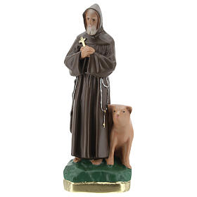 Statue aus Gips Antonius der Große handbemalt Arte Barsanti, 20 cm s1