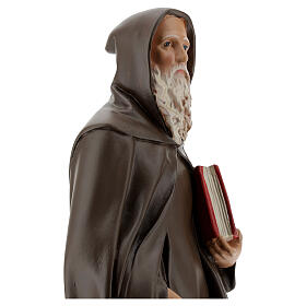 Statue aus Gips Antonius der Große handbemalt Arte Barsanti, 40 cm s4