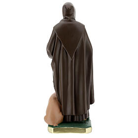 Statue aus Gips Antonius der Große handbemalt Arte Barsanti, 40 cm s7