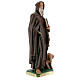 St. Anthony Abbot plaster statue 40 cm hand painted Arte Barsanti s5