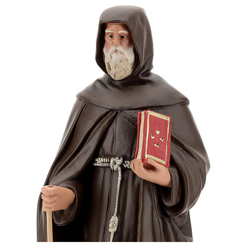 Statue of St. Anthony Abbott 50 cm plaster Arte Barsanti 2