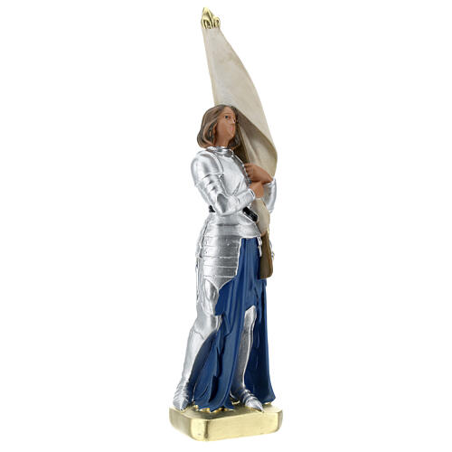 Statue aus Gips Jeanne d'Arc Arte Barsanti, 25 cm 4